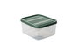 Hermia YBLLA10LU Cajas de almacenaje de plástico verde, Set de 10 piezas